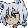 Treat from the game Lonely Wolf Treat but it's the face